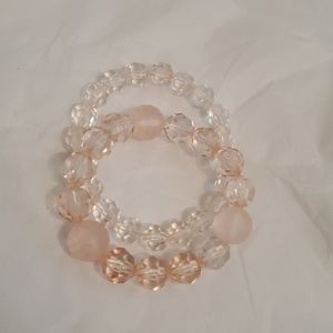 🆕️ Rose Beaded Bracelets - Costume Jewelry